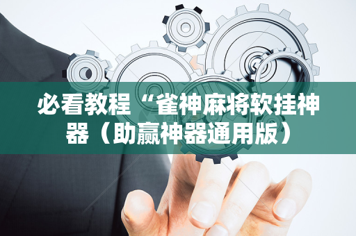 必看教程“雀神麻将软挂神器（助赢神器通用版）