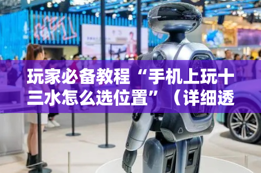 玩家必备教程“手机上玩十三水怎么选位置”（详细透视教程）-哔哩哔哩