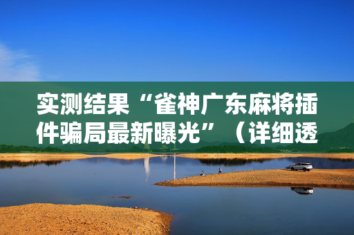 实测结果“雀神广东麻将插件骗局最新曝光”（详细透视教程）-哔哩哔哩