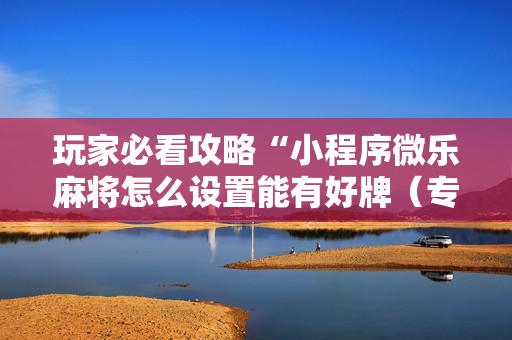 玩家必看攻略“小程序微乐麻将怎么设置能有好牌（专用辅牌神器免安装）