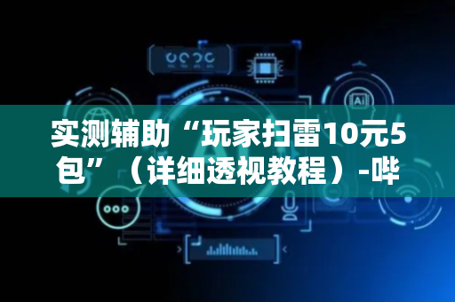 实测辅助“玩家扫雷10元5包”（详细透视教程）-哔哩哔哩