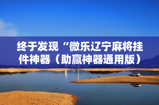 终于发现“微乐辽宁麻将挂件神器（助赢神器通用版）
