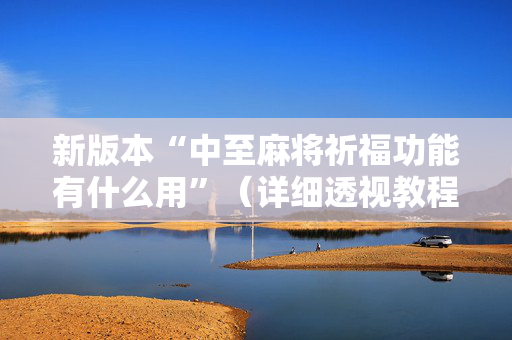 新版本“中至麻将祈福功能有什么用”（详细透视教程）-哔哩哔哩