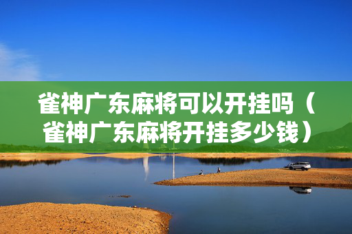 雀神广东麻将可以开挂吗（雀神广东麻将开挂多少钱）