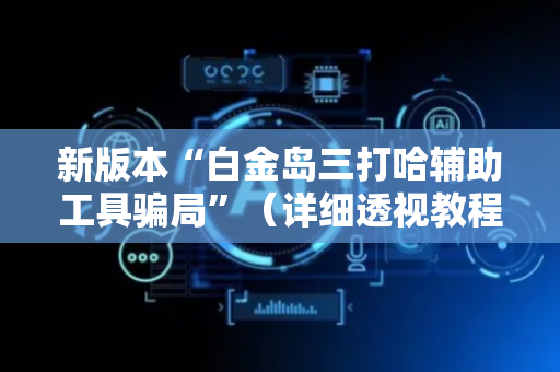 新版本“白金岛三打哈辅助工具骗局”（详细透视教程）-哔哩哔哩
