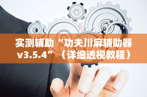 实测辅助“功夫川麻辅助器v3.5.4”（详细透视教程）-哔哩哔哩