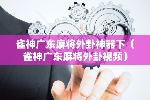 雀神广东麻将外卦神器下（雀神广东麻将外卦视频）