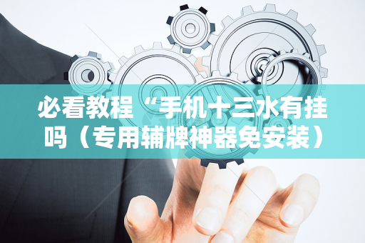 必看教程“手机十三水有挂吗（专用辅牌神器免安装）
