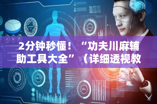 2分钟秒懂！“功夫川麻辅助工具大全”（详细透视教程）-哔哩哔哩