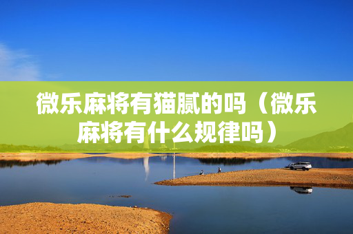微乐麻将有猫腻的吗（微乐麻将有什么规律吗）