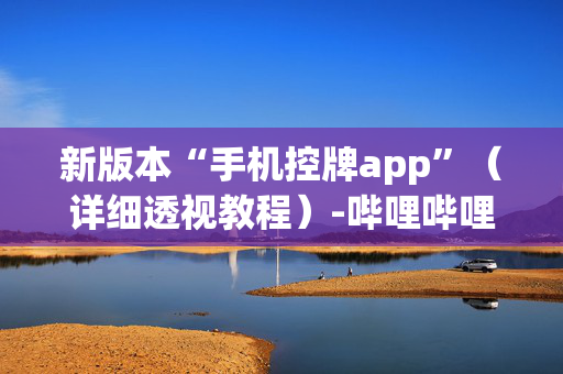 新版本“手机控牌app”（详细透视教程）-哔哩哔哩