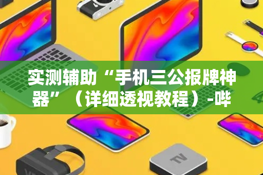 实测辅助“手机三公报牌神器”（详细透视教程）-哔哩哔哩