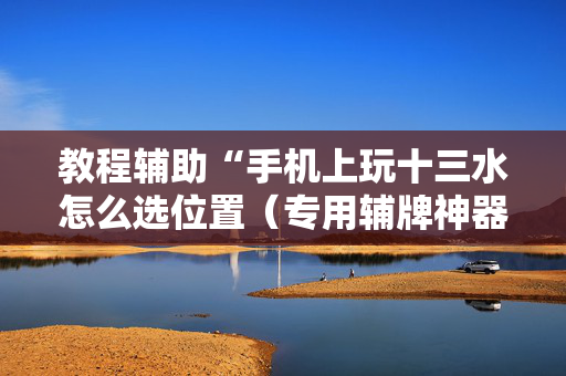 教程辅助“手机上玩十三水怎么选位置（专用辅牌神器免安装）