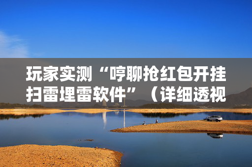 玩家实测“哼聊抢红包开挂扫雷埋雷软件”（详细透视教程）-哔哩哔哩