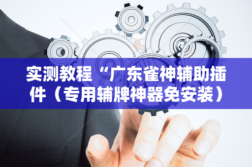 实测教程“广东雀神辅助插件（专用辅牌神器免安装）