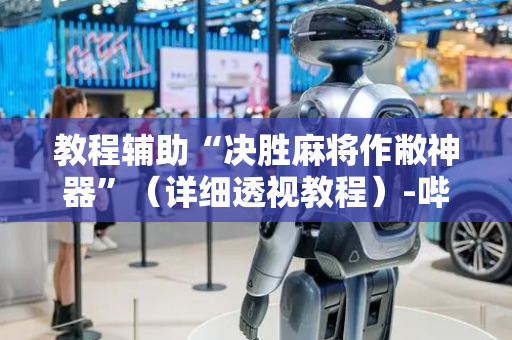 教程辅助“决胜麻将作敝神器”（详细透视教程）-哔哩哔哩