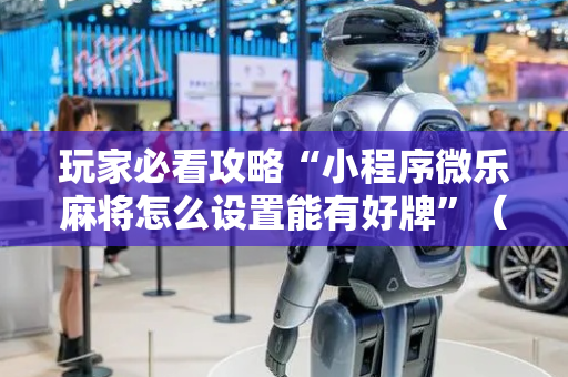 玩家必看攻略“小程序微乐麻将怎么设置能有好牌”（详细透视教程）-哔哩哔哩