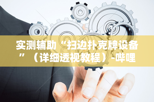 实测辅助“扫边扑克牌设备”（详细透视教程）-哔哩哔哩