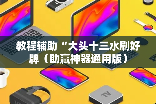 教程辅助“大头十三水刷好牌（助赢神器通用版）