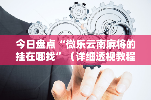今日盘点“微乐云南麻将的挂在哪找”（详细透视教程）-哔哩哔哩