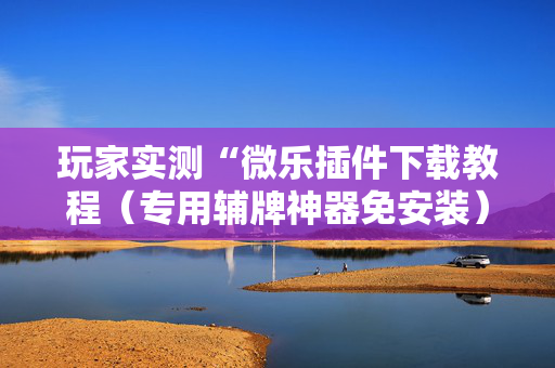 玩家实测“微乐插件下载教程（专用辅牌神器免安装）