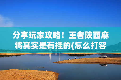 分享玩家攻略！王者陕西麻将其实是有挂的(怎么打容易赢)