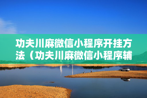功夫川麻微信小程序开挂方法（功夫川麻微信小程序辅助）