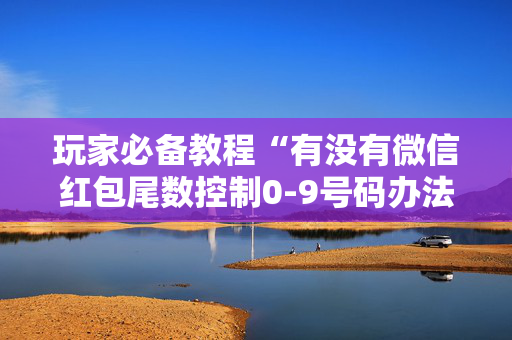玩家必备教程“有没有微信红包尾数控制0-9号码办法”（详细透视教程）-哔哩哔哩