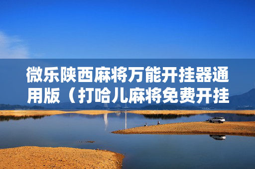 微乐陕西麻将万能开挂器通用版（打哈儿麻将免费开挂方法）