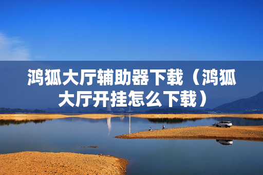 鸿狐大厅辅助器下载（鸿狐大厅开挂怎么下载）