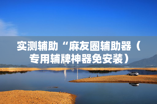 实测辅助“麻友圈辅助器（专用辅牌神器免安装）