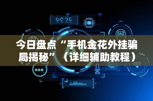 今日盘点“手机金花外挂骗局揭秘”（详细辅助教程）-哔哩哔哩