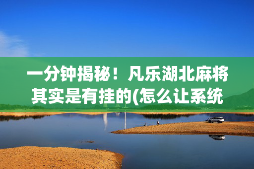 一分钟揭秘！凡乐湖北麻将其实是有挂的(怎么让系统给好牌)