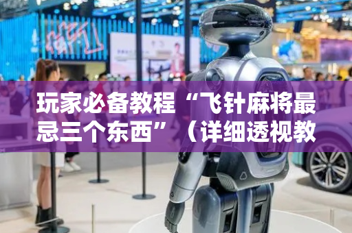 玩家必备教程“飞针麻将最忌三个东西”（详细透视教程）-哔哩哔哩