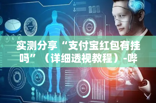 实测分享“支付宝红包有挂吗”（详细透视教程）-哔哩哔哩