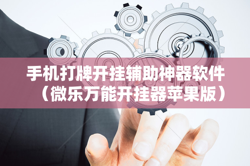 手机打牌开挂辅助神器软件（微乐万能开挂器苹果版）