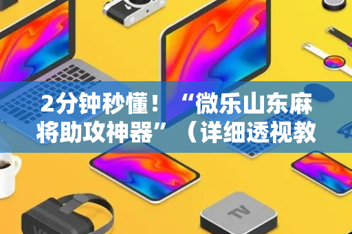 2分钟秒懂！“微乐山东麻将助攻神器”（详细透视教程）-哔哩哔哩