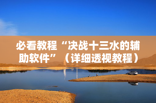 必看教程“决战十三水的辅助软件”（详细透视教程）-哔哩哔哩