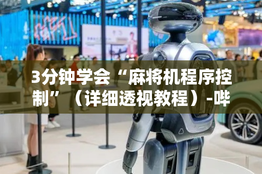 3分钟学会“麻将机程序控制”（详细透视教程）-哔哩哔哩