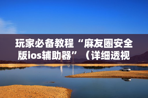 玩家必备教程“麻友圈安全版ios辅助器”（详细透视教程）-哔哩哔哩