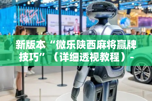 新版本“微乐陕西麻将赢牌技巧”（详细透视教程）-哔哩哔哩