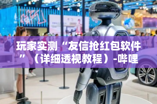 玩家实测“友信抢红包软件”（详细透视教程）-哔哩哔哩