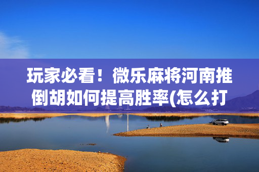 玩家必看！微乐麻将河南推倒胡如何提高胜率(怎么打赢的几率大)