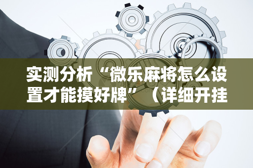 实测分析“微乐麻将怎么设置才能摸好牌”（详细开挂教程）-哔哩哔哩
