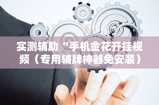 实测辅助“手机金花开挂视频（专用辅牌神器免安装）