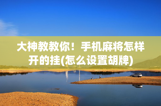 大神教教你！手机麻将怎样开的挂(怎么设置胡牌)