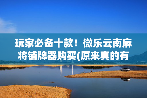 玩家必备十款！微乐云南麻将铺牌器购买(原来真的有挂)
