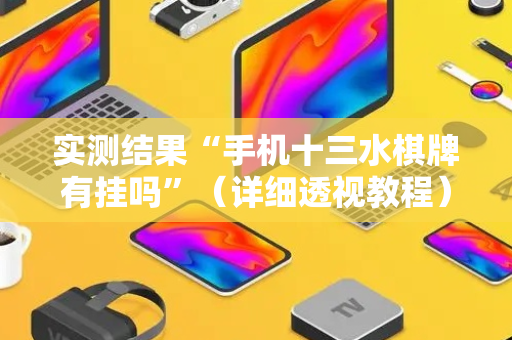 实测结果“手机十三水棋牌有挂吗”（详细透视教程）-哔哩哔哩