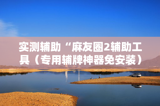 实测辅助“麻友圈2辅助工具（专用辅牌神器免安装）