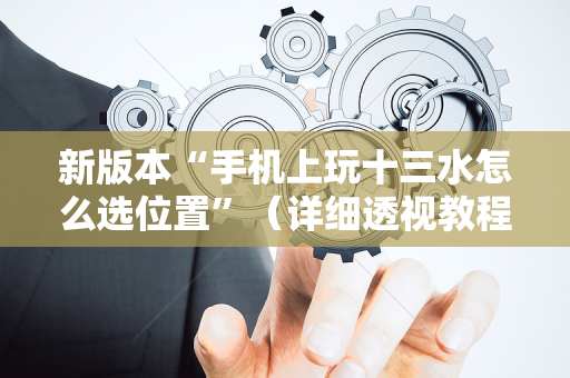 新版本“手机上玩十三水怎么选位置”（详细透视教程）-哔哩哔哩